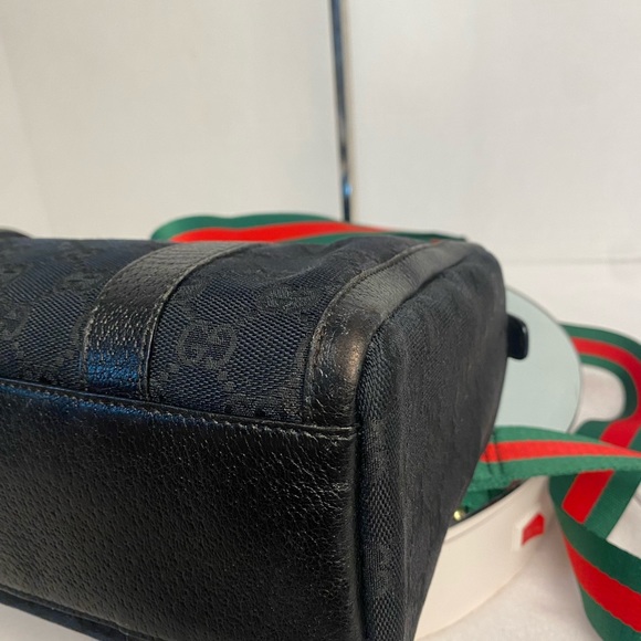 🖤GUCCI GG CANVAS BOSTON BAG BLACK🖤 - Picture 13 of 13